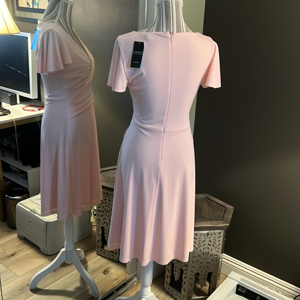 Ralph Lauren, light pink dress, size 0 - Picture 8 of 11